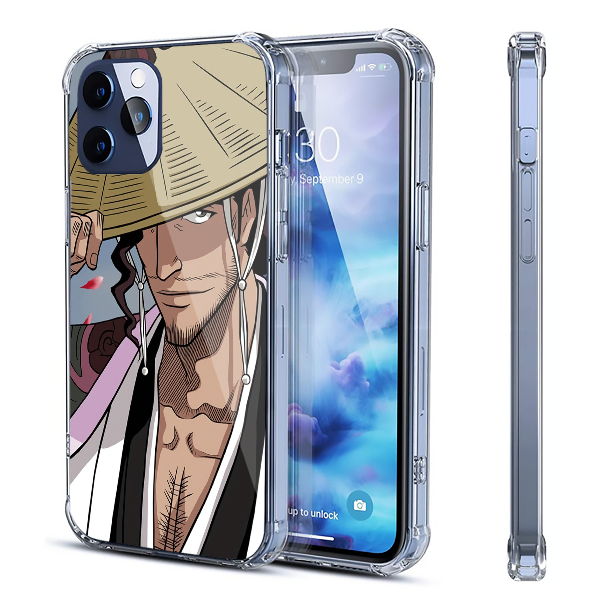 （画像用） ブリーチ BLEACH 【iPhone 12シリーズ対応】透明スマホケース（クリアソフトケース）